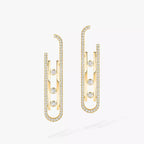 [Aura ]Diamond Pendant Earrings Move 10Th