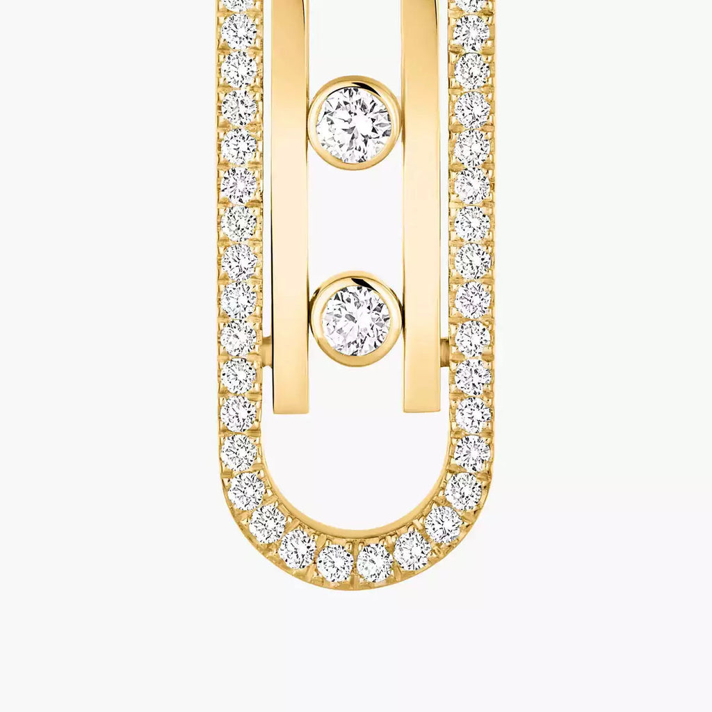 [Aura ]Diamond Pendant Earrings Move 10Th
