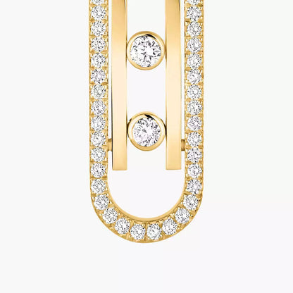 [⭐Aura ]Diamond Pendant Earrings Move 10Th