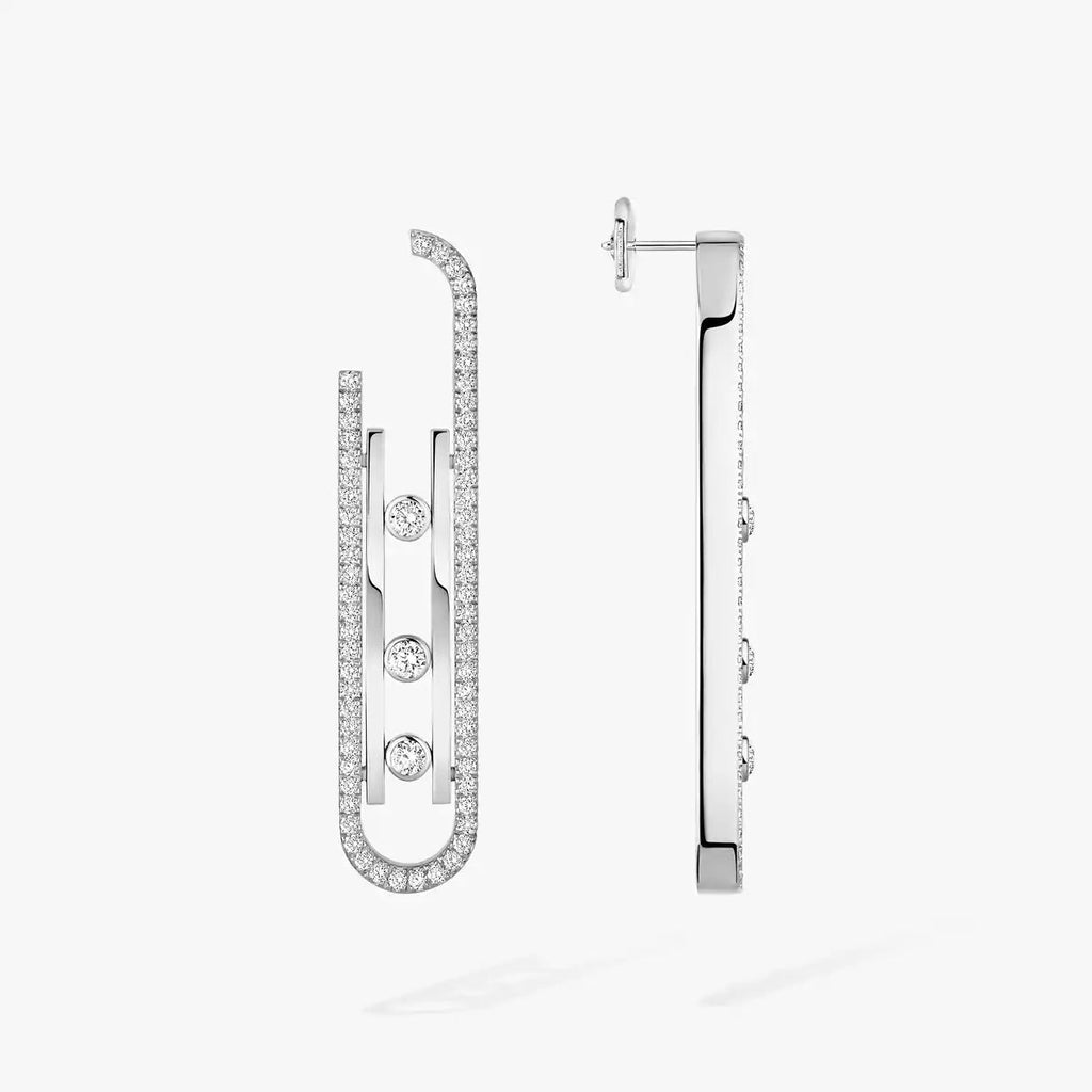 [Aura ]Diamond Pendant Earrings Move 10Th