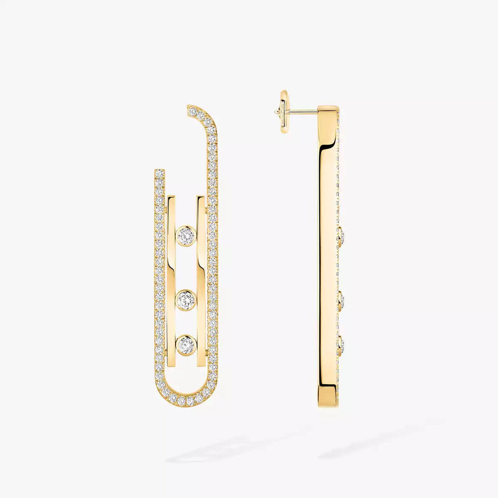 [Aura ]Diamond Pendant Earrings Move 10Th