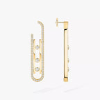 [Aura ]Diamond Pendant Earrings Move 10Th