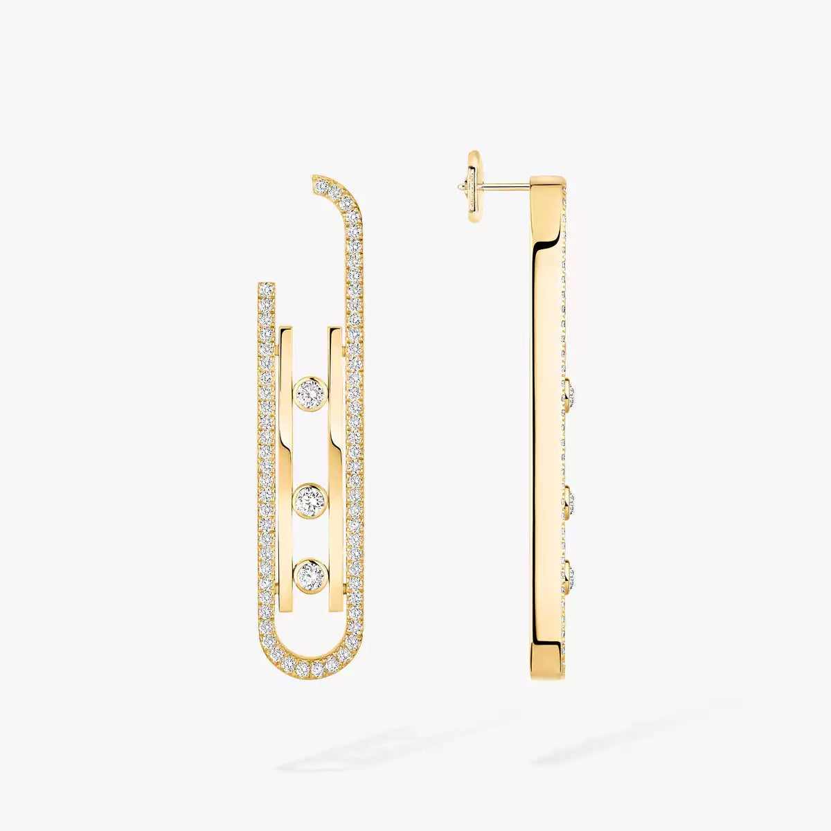 [Aura ]Diamond Pendant Earrings Move 10Th