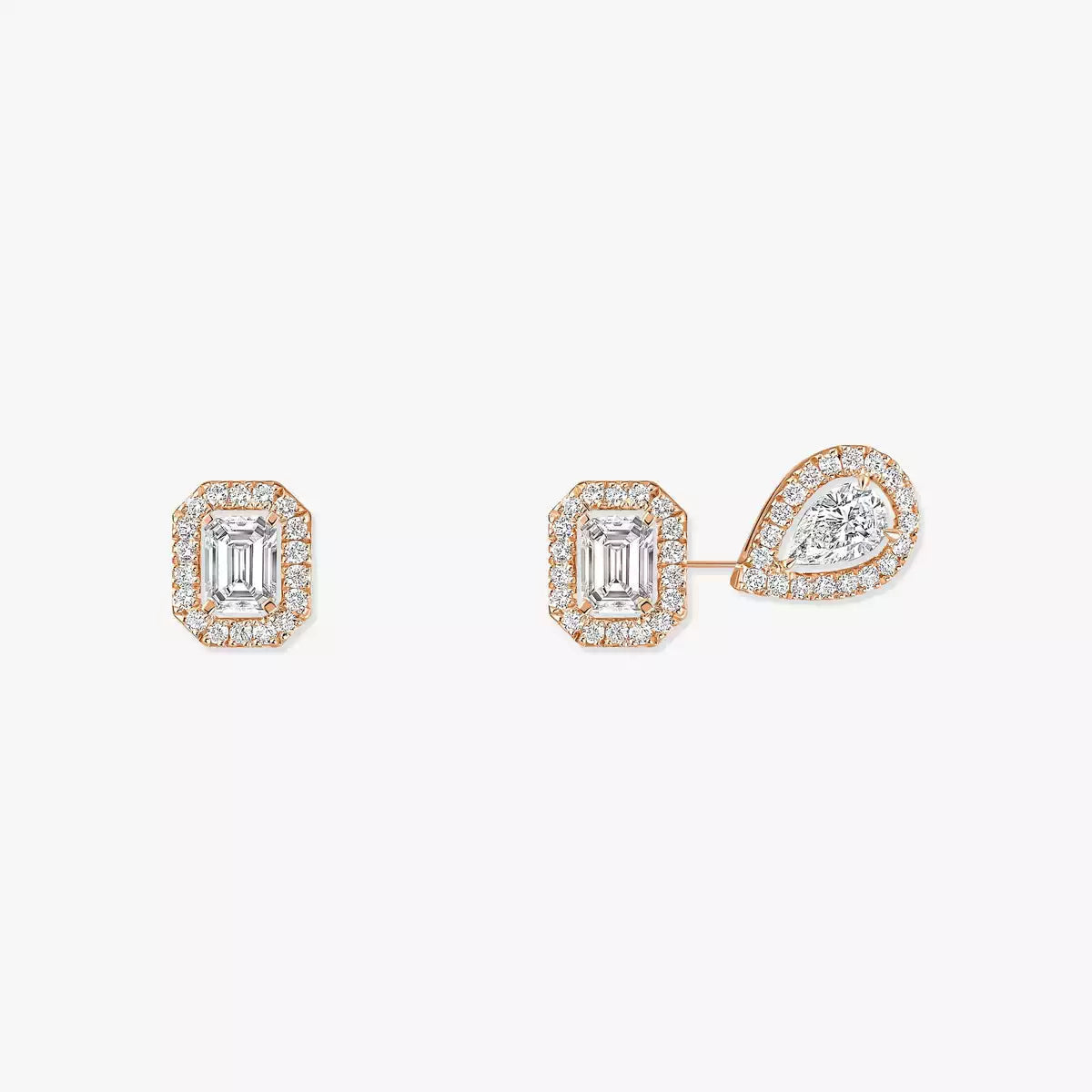 [Aura ]Diamond Earrings 0,10ct My Twin 1+2