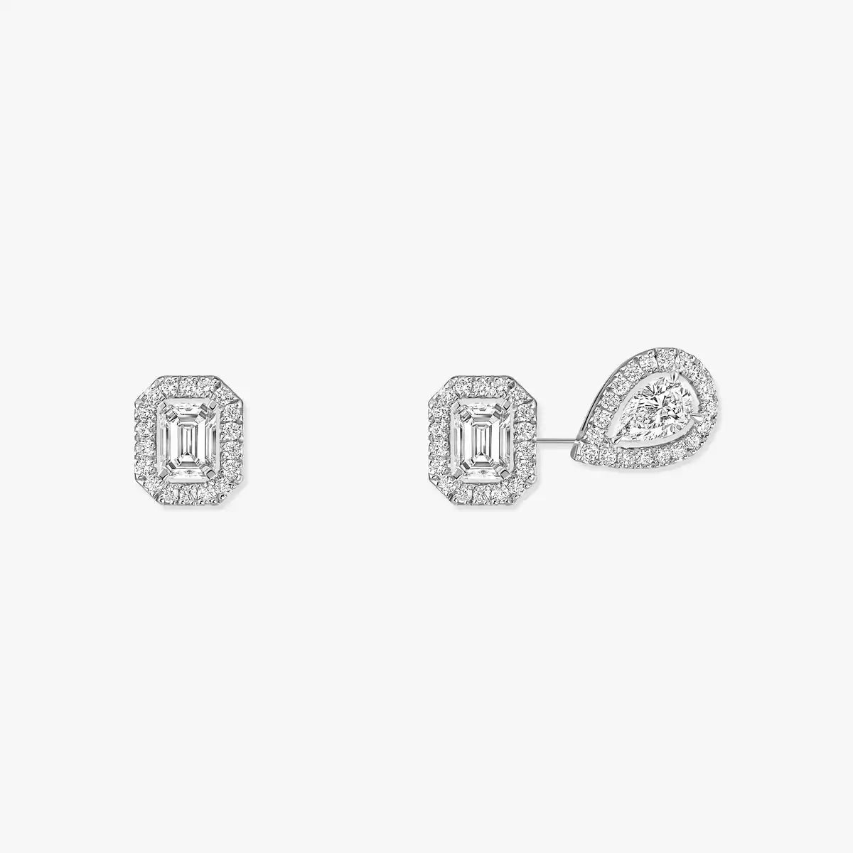 [Aura ]Diamond Earrings 0,10ct My Twin 1+2