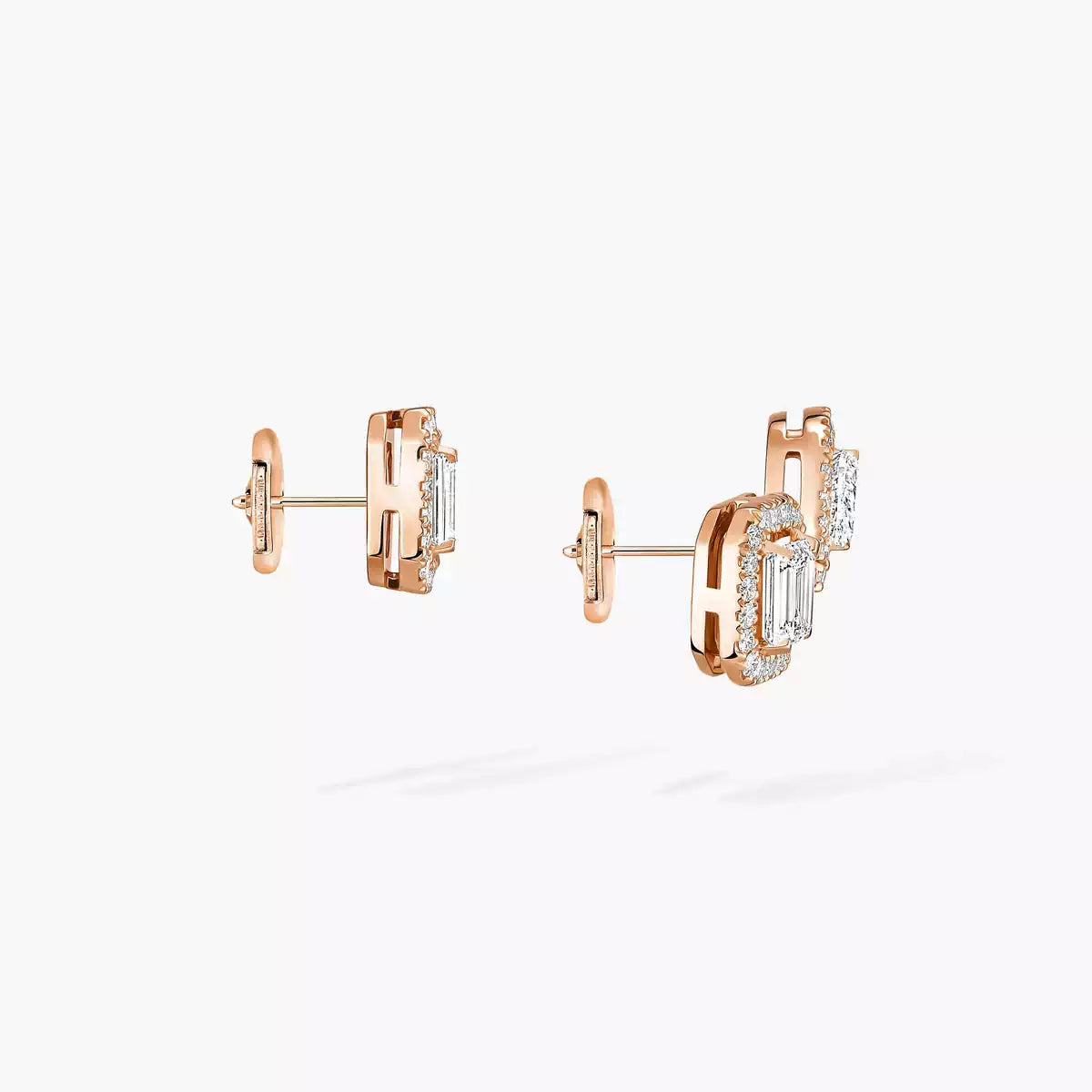 [Aura ]Diamond Earrings 0,10ct My Twin 1+2