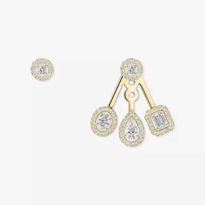 [⭐Aura ] My Twin Trio  Diamond Earrings