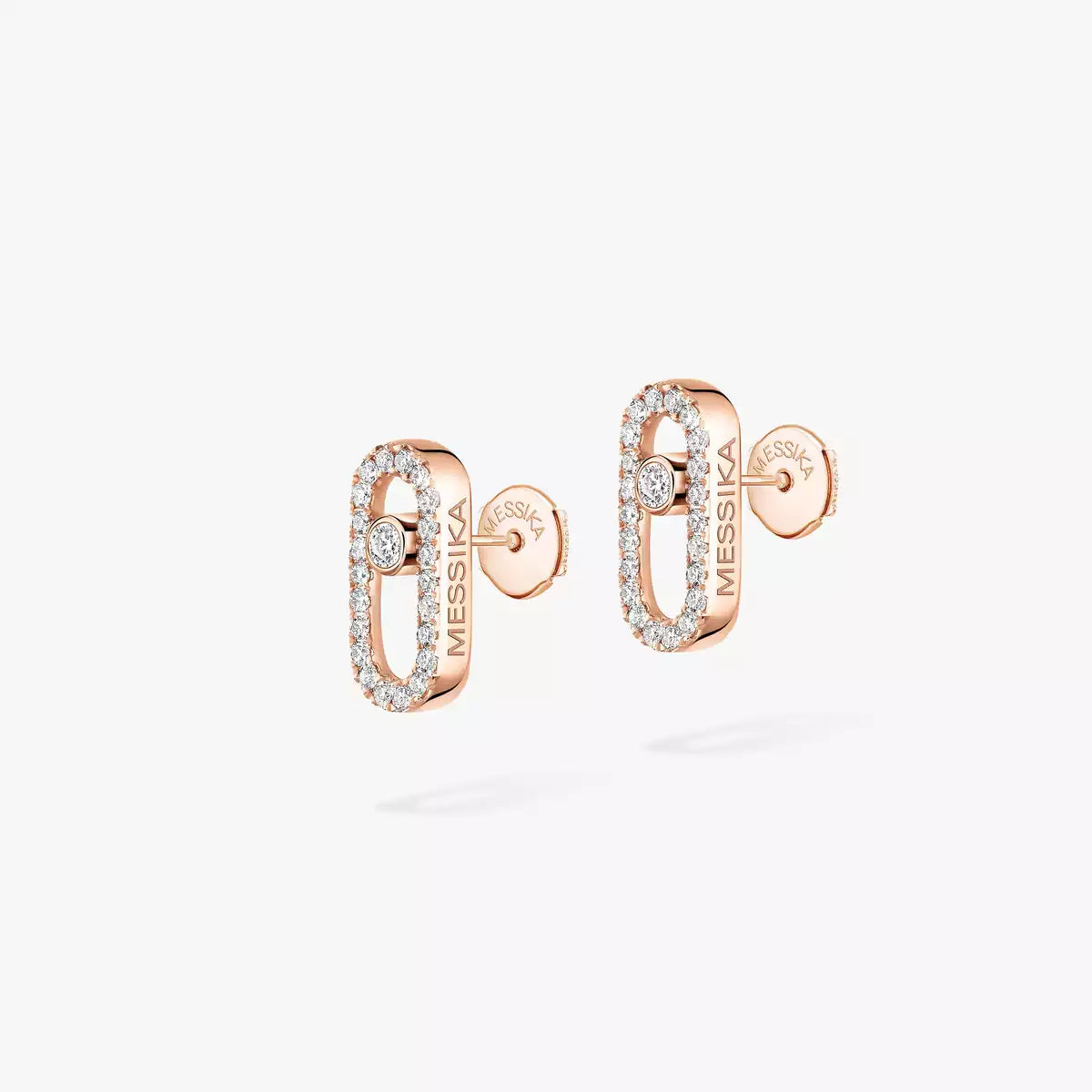 [Aura ]Move Uno Diamond Earrings