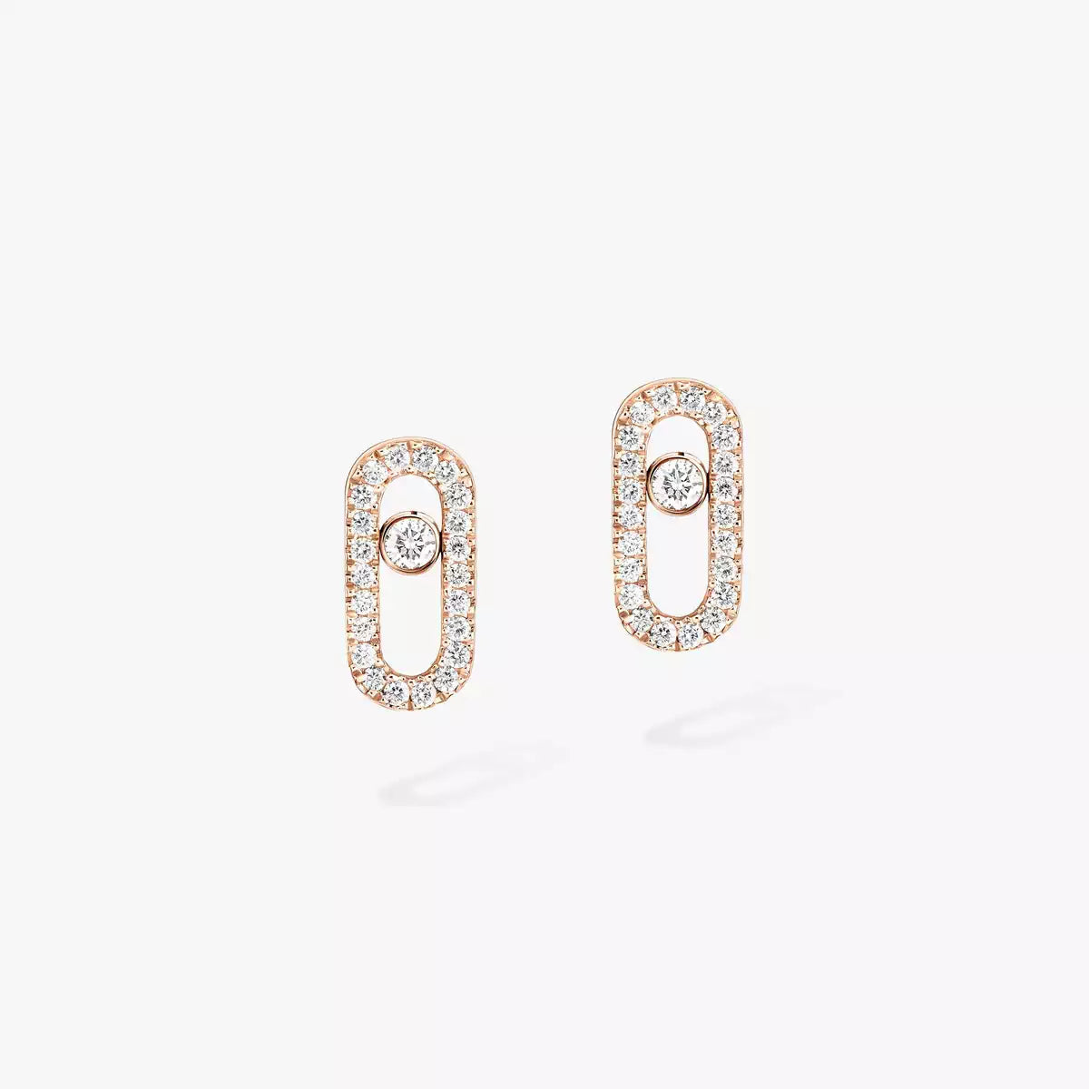 [Aura ]Move Uno Diamond Earrings