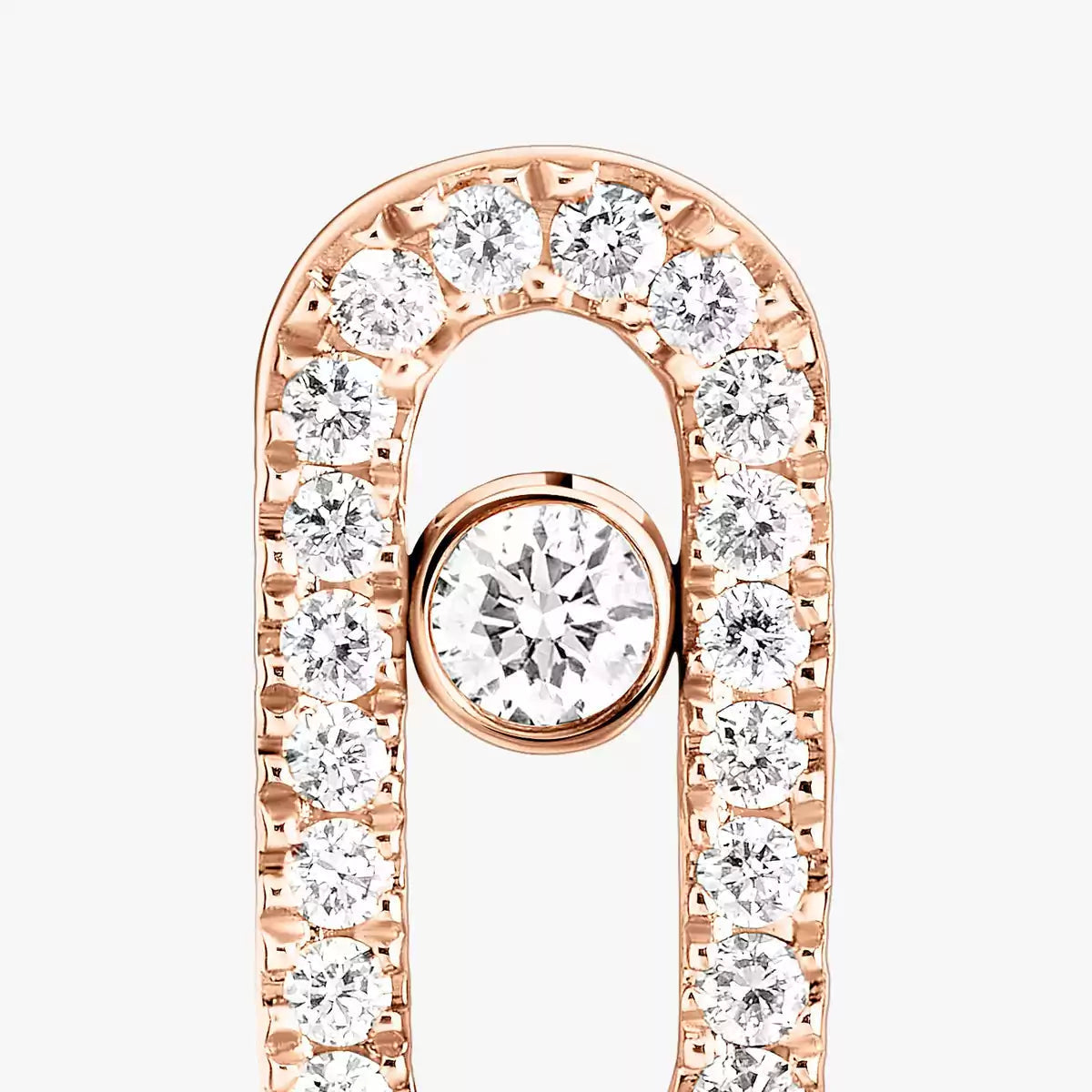 [Aura ]Move Uno Diamond Earrings