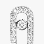 [Aura ]Move Uno Diamond Earrings