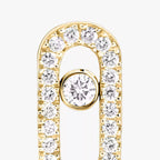 [Aura ]Move Uno Diamond Earrings