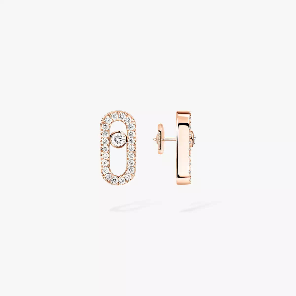 [Aura ]Move Uno Diamond Earrings
