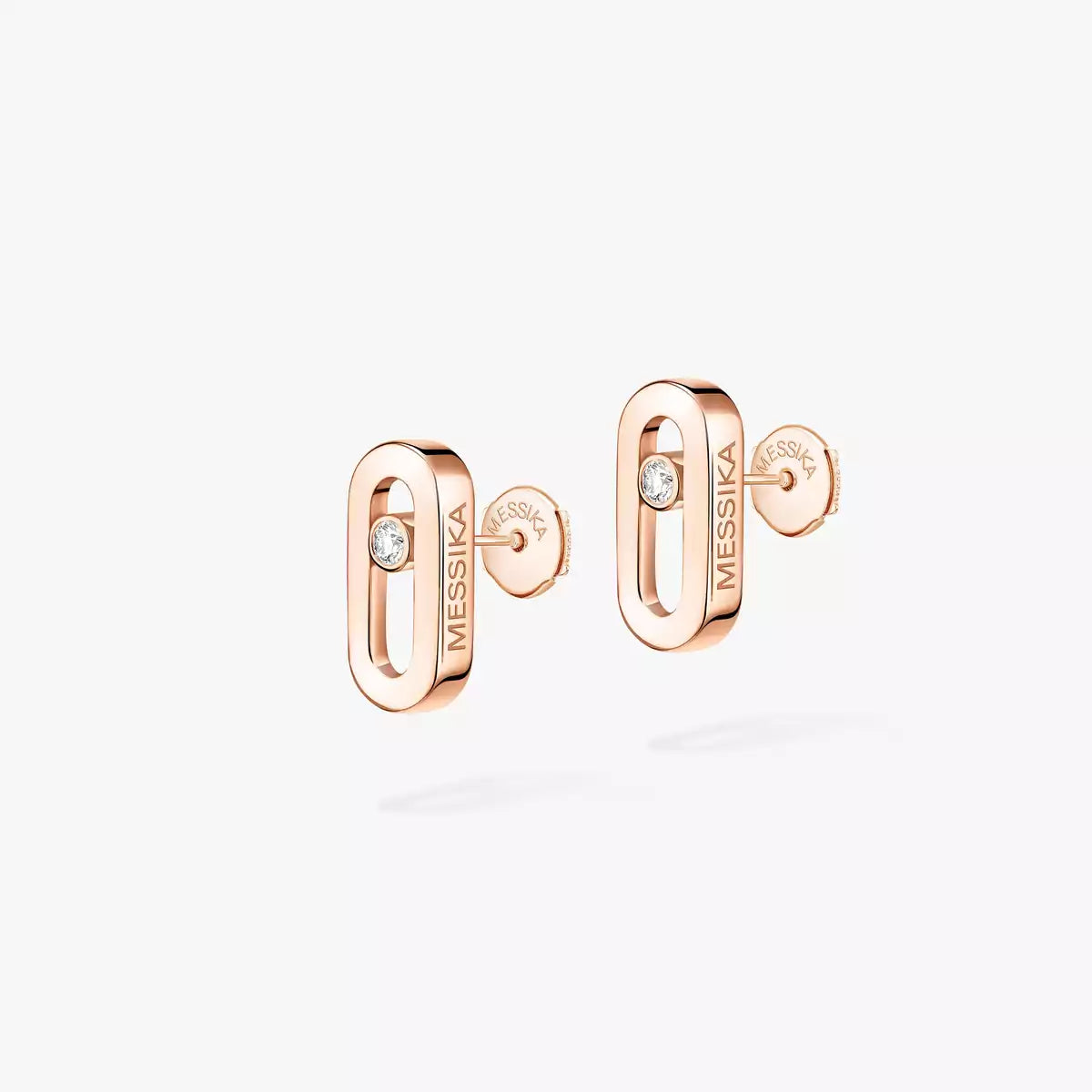 [Aura ]Move Uno Diamond Stud Earrings