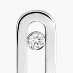 [Aura ]Move Uno Diamond Stud Earrings