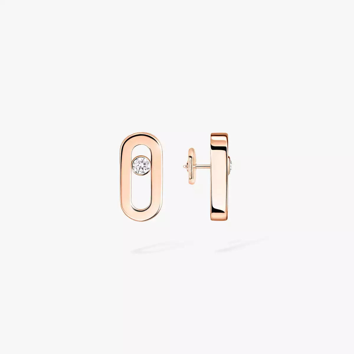 [Aura ]Move Uno Diamond Stud Earrings