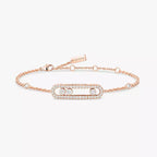 [Aura ]Pavé Baby Move Diamond Bracelet