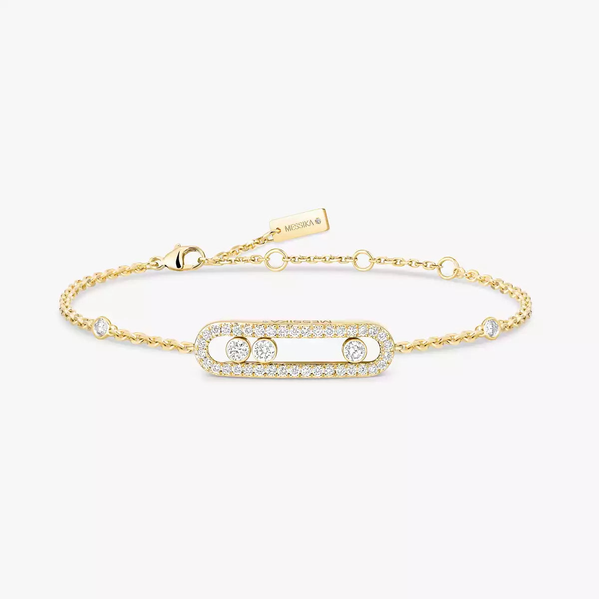 [Aura ]Pavé Baby Move Diamond Bracelet