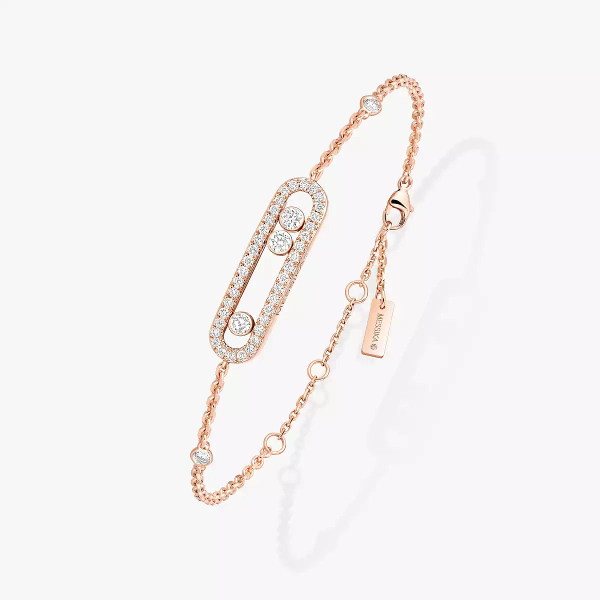 [Aura ]Pavé Baby Move Diamond Bracelet