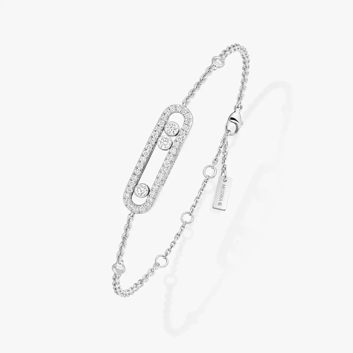 [Aura ]Pavé Baby Move Diamond Bracelet