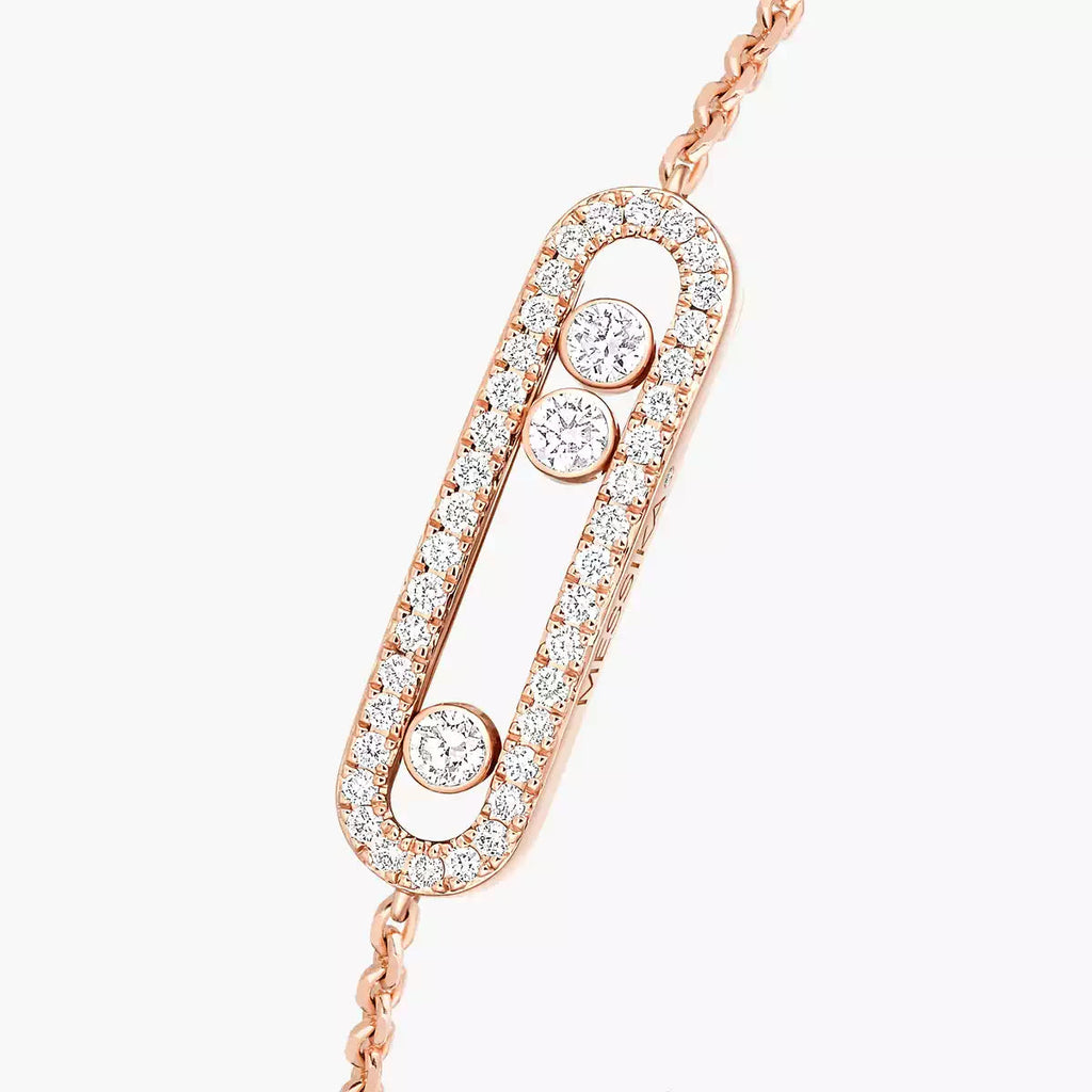 [Aura ]Pavé Baby Move Diamond Bracelet