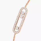 [Aura ]Pavé Baby Move Diamond Bracelet