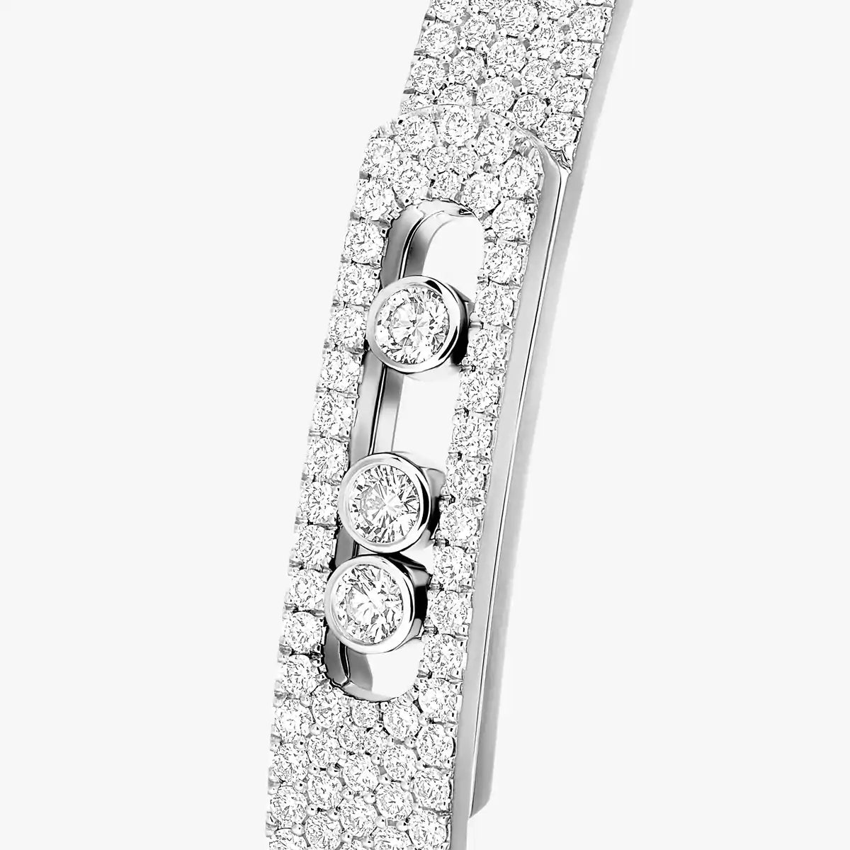 [Aura ]Move Noa Full Pavé Diamond Bangle Bracelet