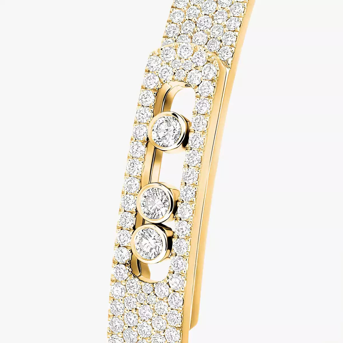 [Aura ]Move Noa Full Pavé Diamond Bangle Bracelet