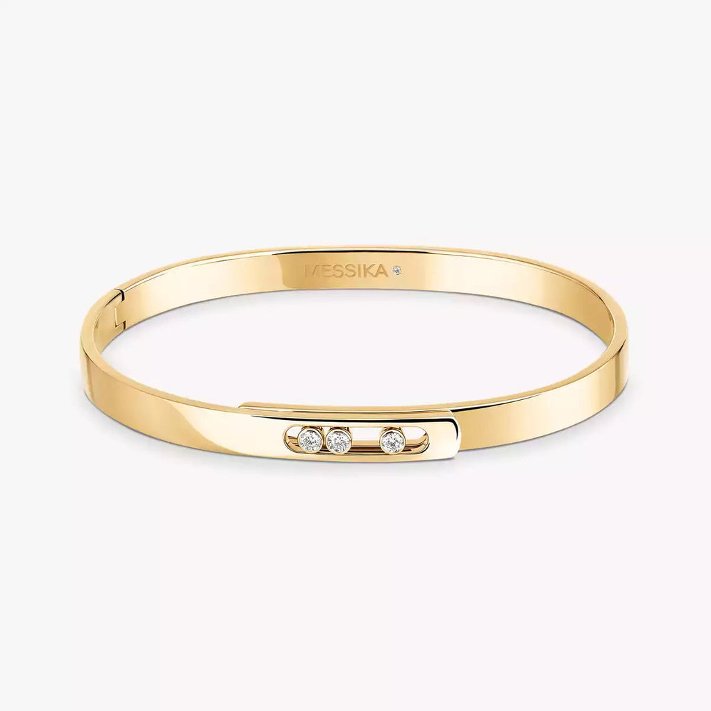 [Aura ]Move Noa Diamond Bangle Bracelet