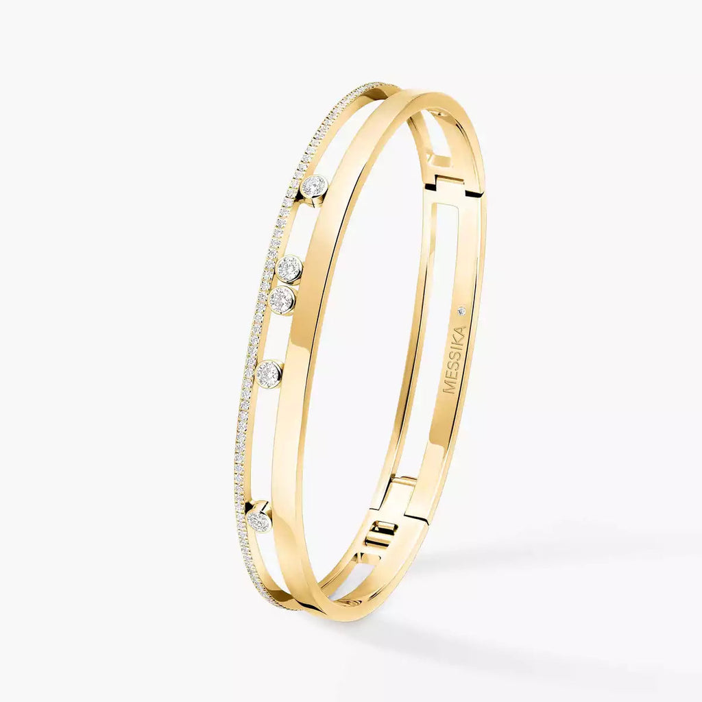 [Aura ]Move Romane Diamond Bangle Bracelet