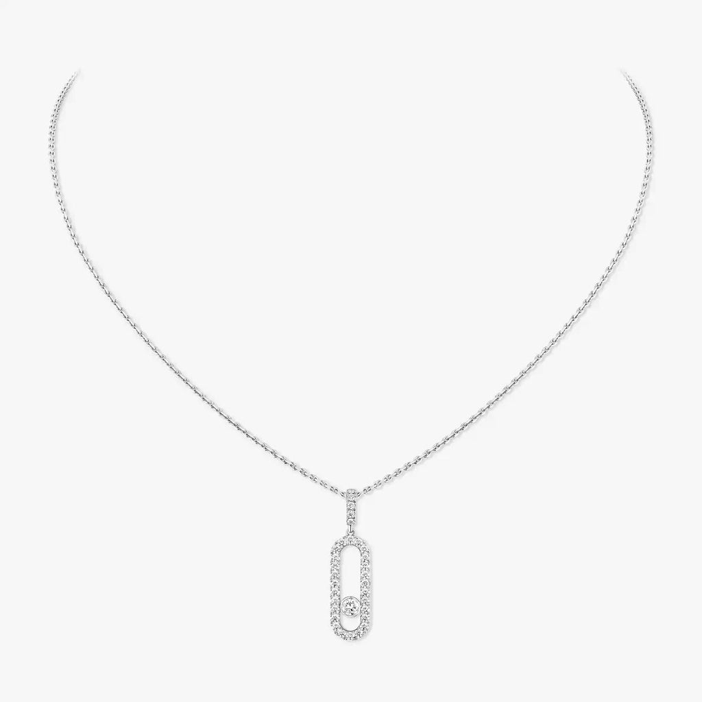 [Aura] Move Uno Diamantkette in Roségold
