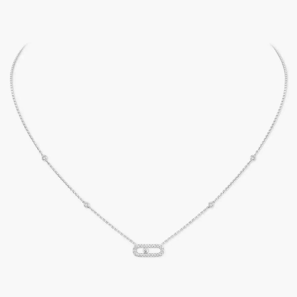 [Aura ] Diamond Necklace Move Uno