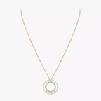 [Aura ] Move Romane Long Pave_-Set Diamond Necklace
