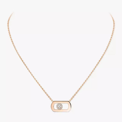 [⭐Aura ]So Move Diamond Necklace in Gold