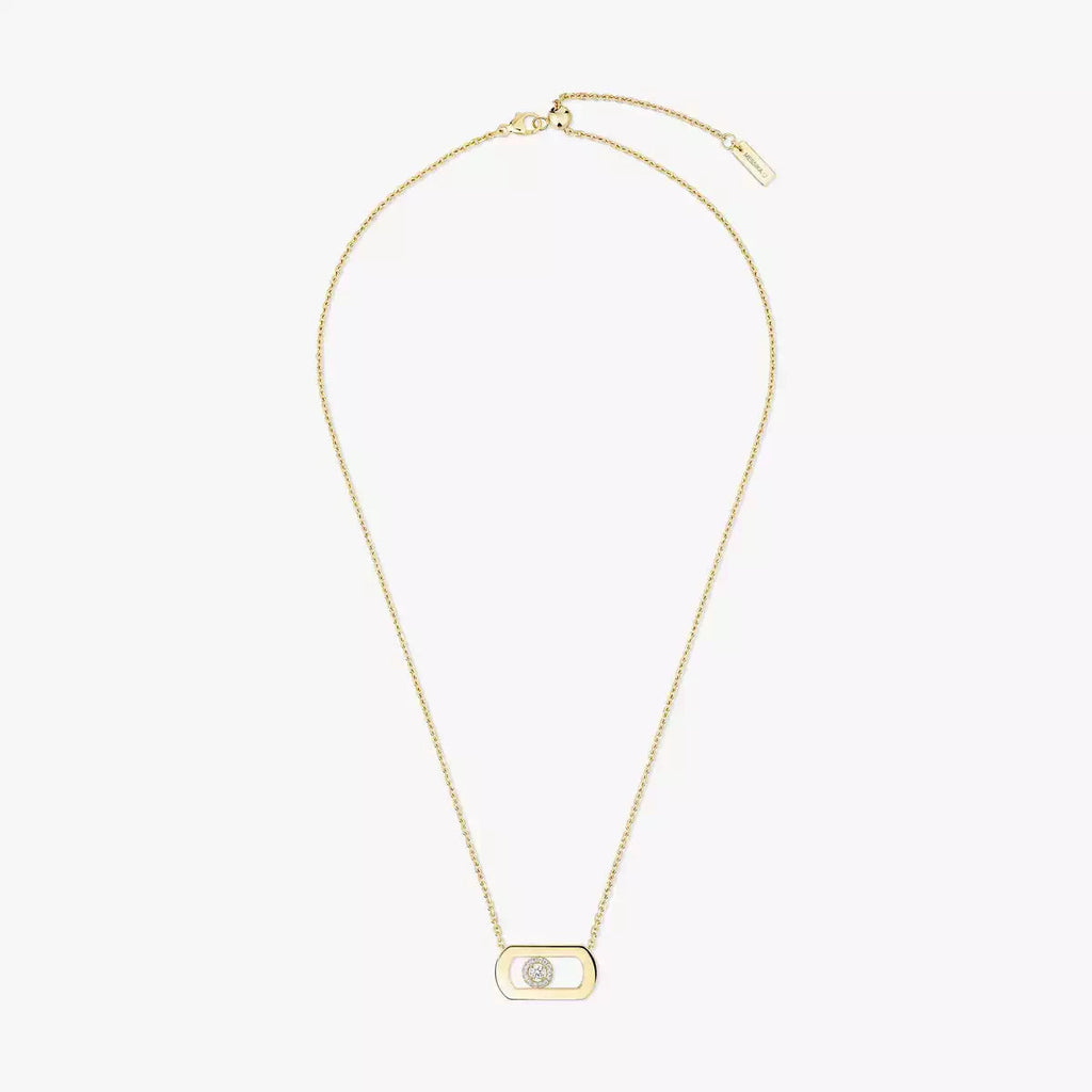 [Aura ] So Move Diamond Necklace in Gold