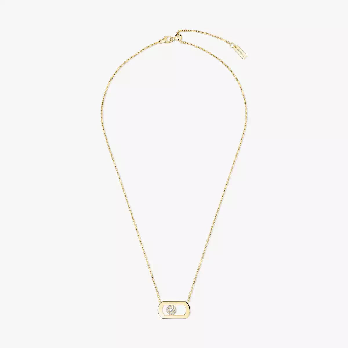 [⭐Aura ]So Move Diamond Necklace in Gold