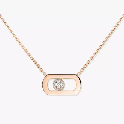 [⭐Aura ]So Move Diamond Necklace in Gold