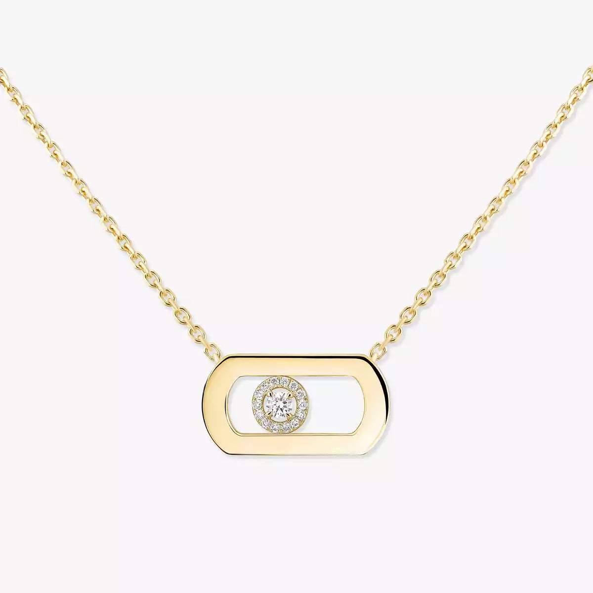 [⭐Aura ]So Move Diamond Necklace in Gold