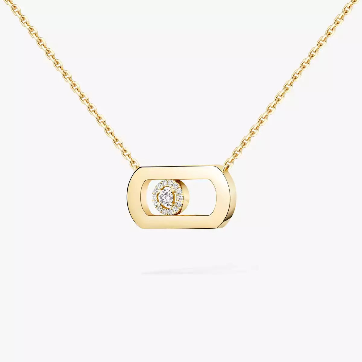 [⭐Aura ]So Move Diamond Necklace in Gold