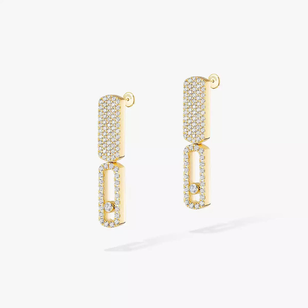 [Aura ]Imperial Move SM Diamond Earrings