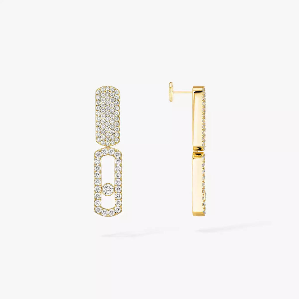 [Aura ]Imperial Move SM Diamond Earrings