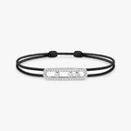 [Aura ]Messika Care(s) pink cord pavé bracelet