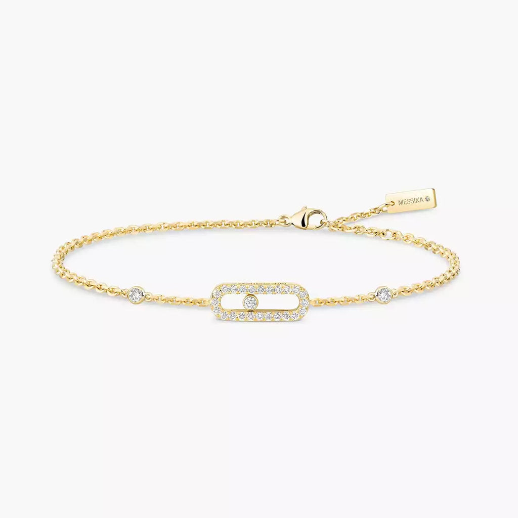 [Aura ]Move Uno Diamond Bracelet