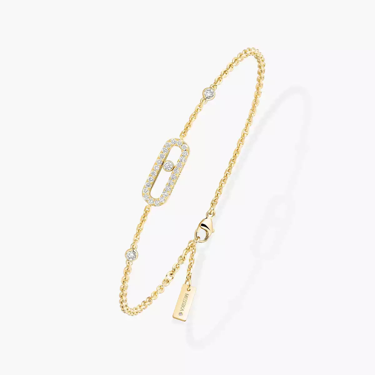 [Aura ]Move Uno Diamond Bracelet