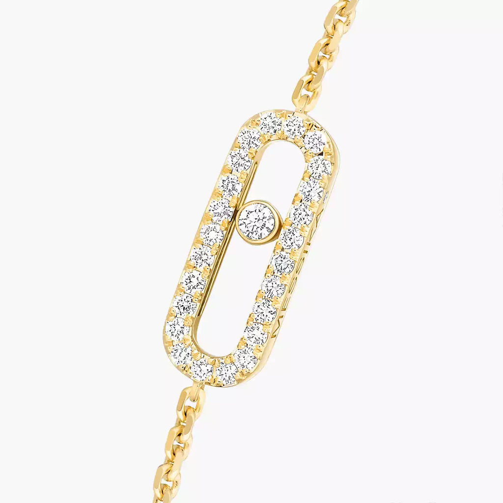 [Aura ]Move Uno Diamond Bracelet