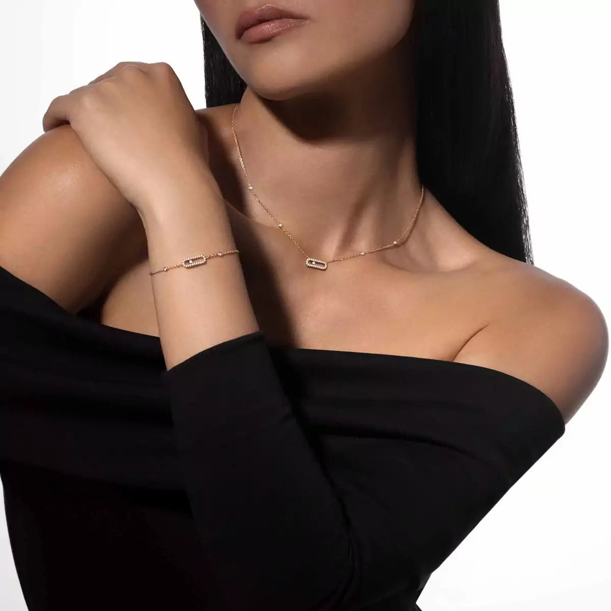 [⭐Aura ]Move Uno Diamond Bracelet