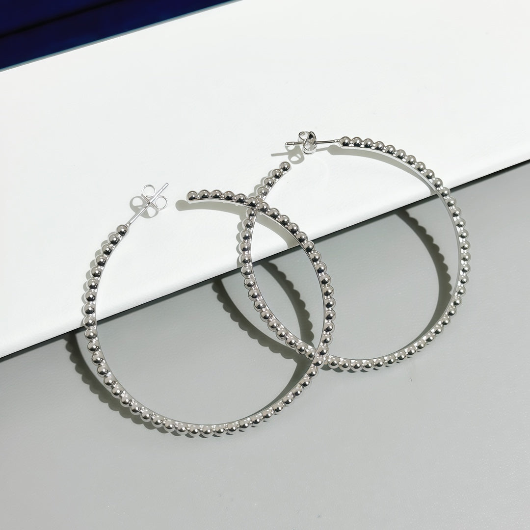 [⭐Aura ]  SMOOTH BEAD STUD EARRINGS