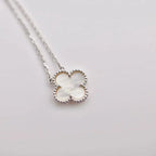 Aura CLOVER 15MM WEISS PERLMUTT SILBER