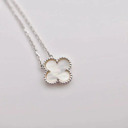 Aura CLOVER 15MM WEISS PERLMUTT SILBER