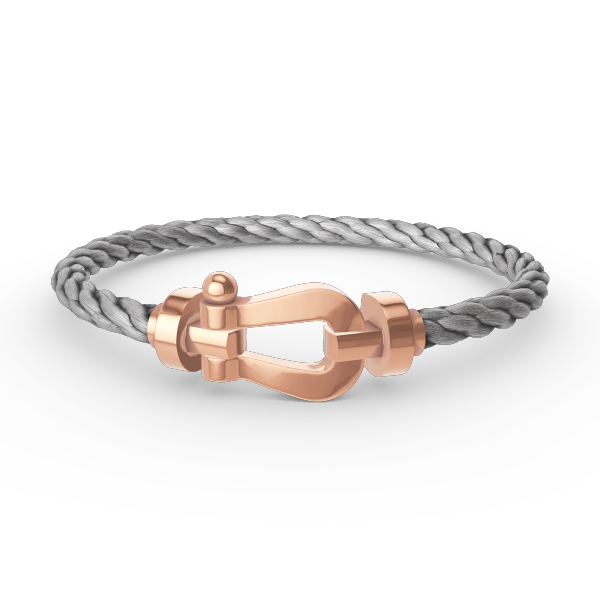 Aura FORCE GROSSES HUFEISEN OHNE DIAMANT ARMBAND ROSÉGOLD